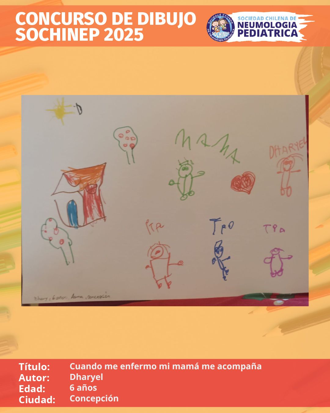 Cuando me enfermo mi mama me acompaña